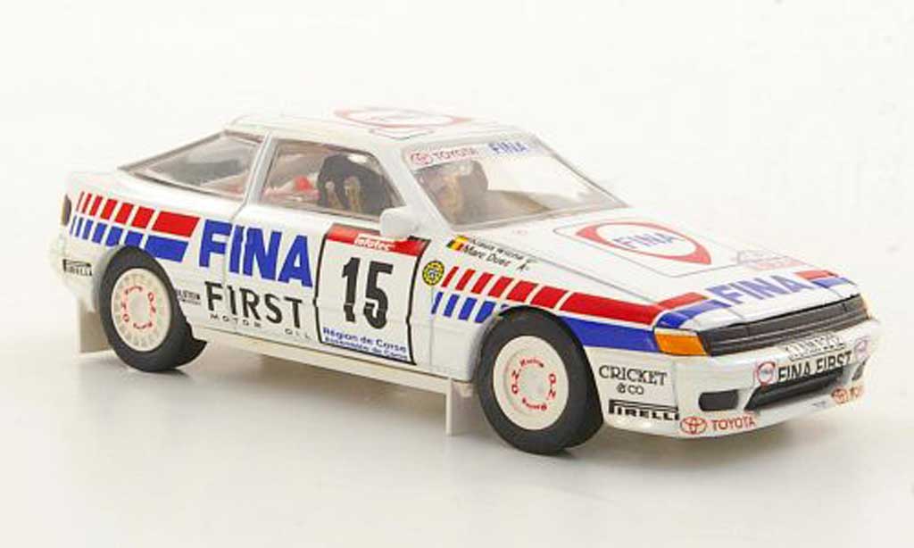 Toyota Celica GT4 1/43 Trofeu GT4 No.15 Fina M.Duez / K.Wicha Tour de Corse 1991 modelauto