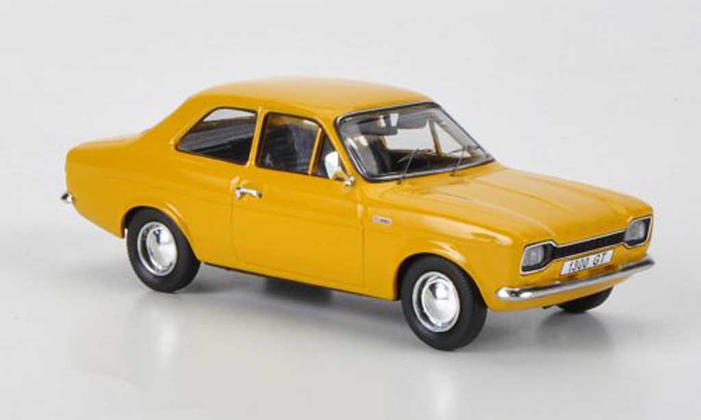 Ford Escort MK1 1/43 Trofeu MK1 1300 GT geel RHD 1968 modelauto