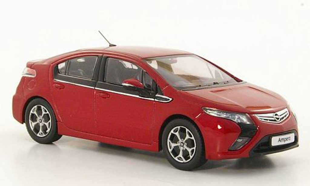 Opel Ampera 1/43 MotorArt rood 2011 modelauto