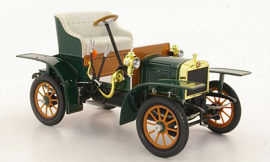 Laurin Klement Voiturette 1/18 Abrex Laurin-Klement grun 1905 modelauto