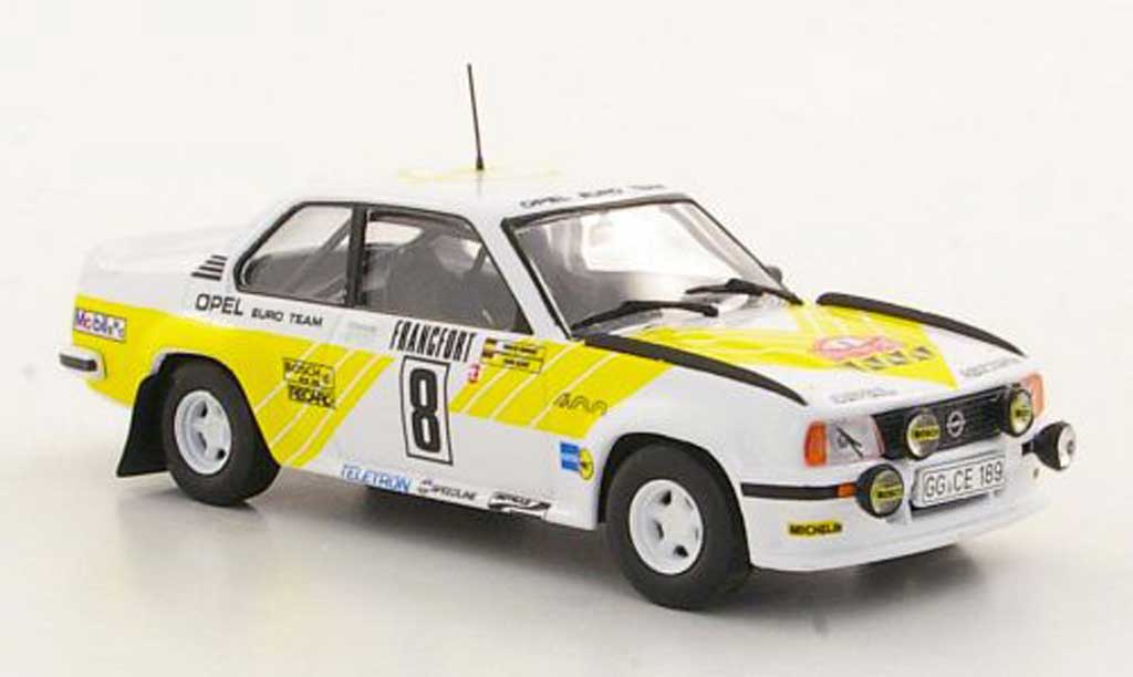Opel Ascona B 1/43 Hachette B 400 No.8 Rally Monte Carlo (ohne Magazin) 1980 modelauto