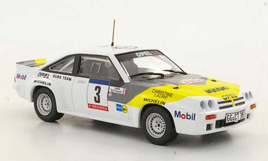 Opel Manta B 1/43 Hachette B 400 No.3 Rally Korsik(ohne Magazin) modelauto