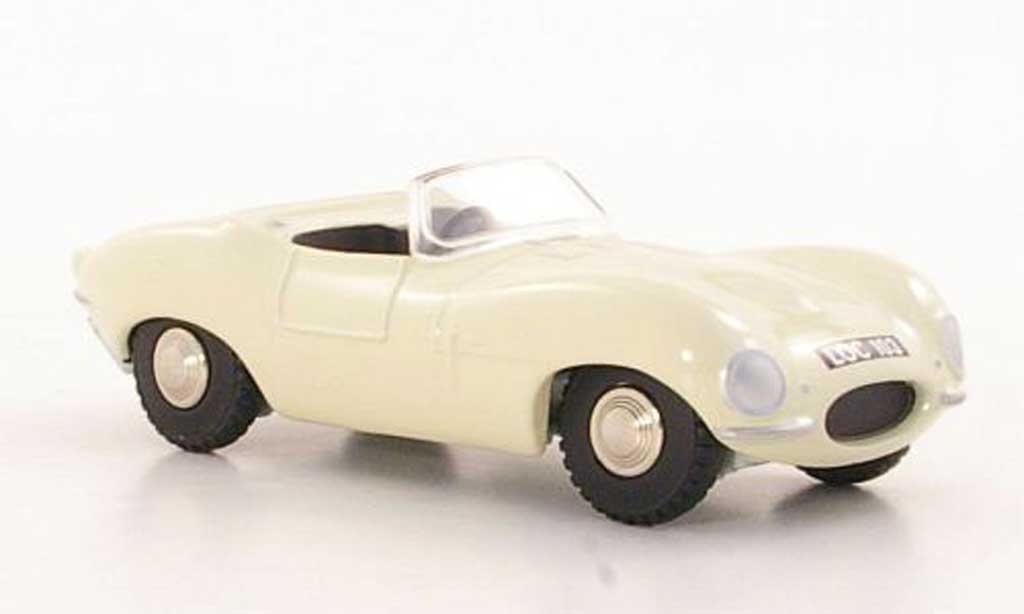 Jaguar XK SS 1/43 Norev SS beige RHD modelauto