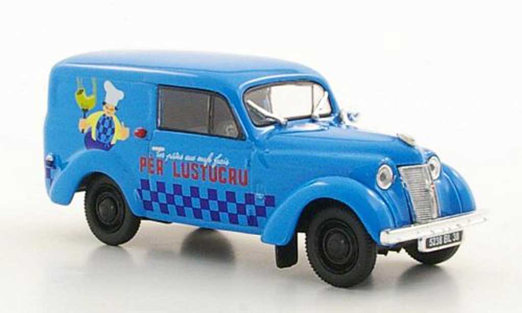Renault Juvaquatre 1/43 Norev Stationwagen Lustucru modelauto