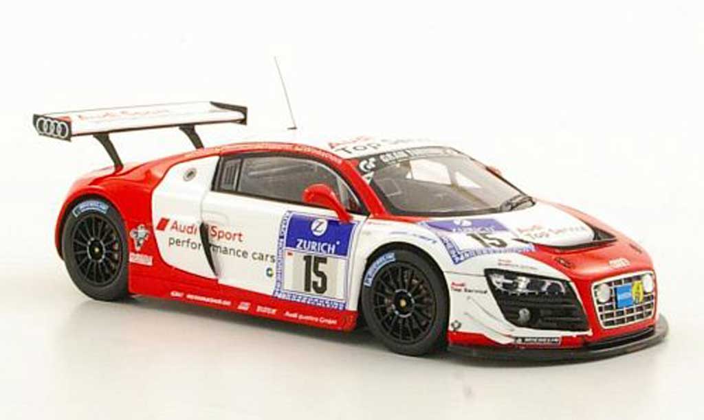 Audi R8 LMS 1/43 Spark LMS No.15 Sport Haase / Hennerici / Stippler / Winkelhock ADAC 24h Nurburgring 2011 modelauto