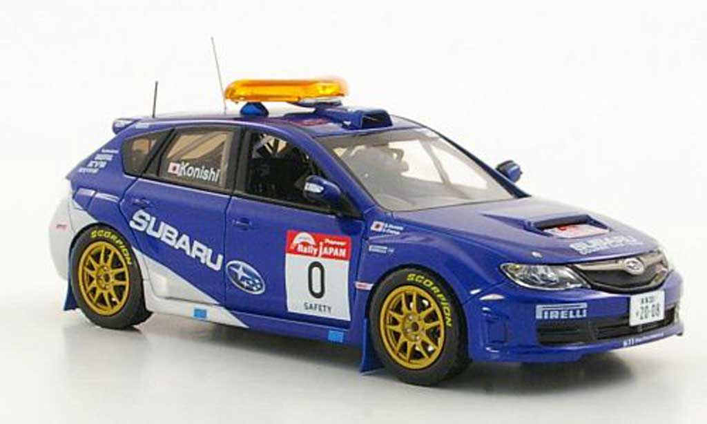 Subaru Impreza WRX 1/43 J Collection STI WRX Gr.N No.0 S.Konishi / E.Osawa Rally Japan 2008 modelauto