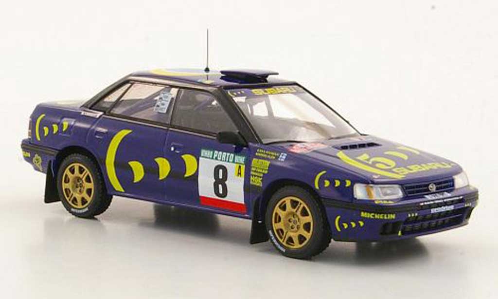 Subaru Legacy RS 1993 1/43 HPI RS 1993 No.8 M.Alen / I.Kivimaki Rally Portugal modelauto