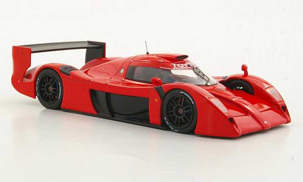 Toyota GT One 1/43 HPI rood Testfahrzeug modelauto