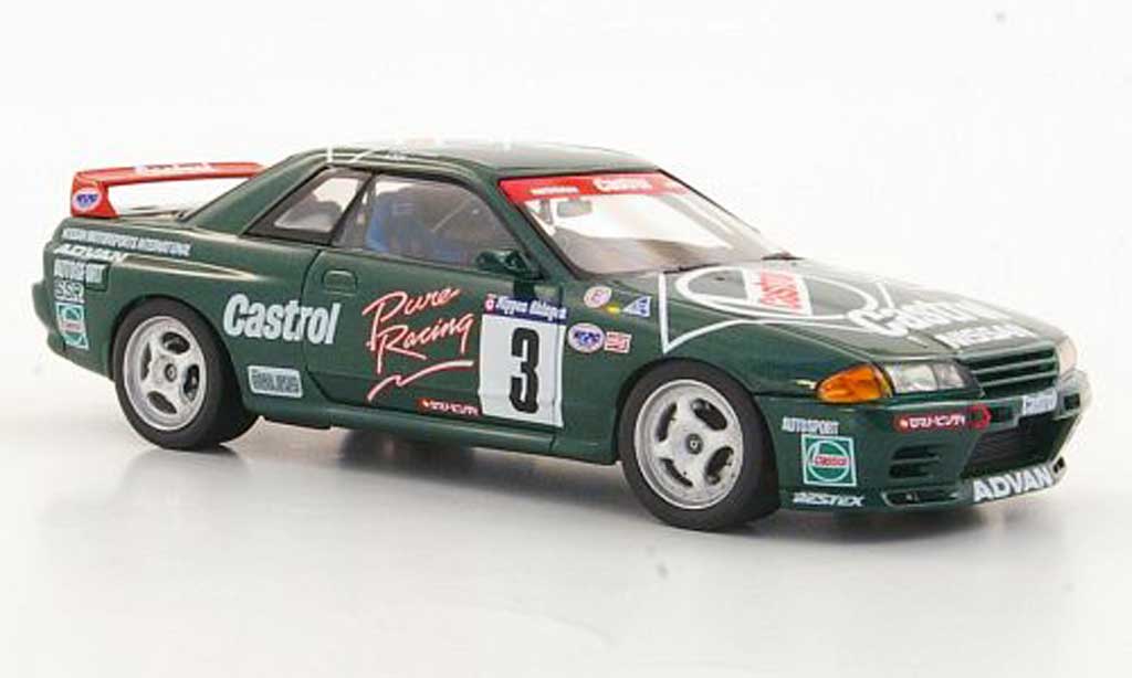 Nissan Skyline R32 1/43 HPI R32 GT-R No.3 Castrol H.Fukuyama / A.Iida N1 1992 modelauto