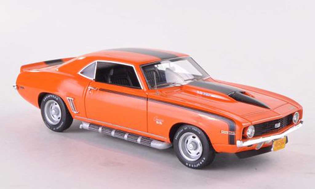 Chevrolet Camaro SS 1/43 Highway 61 SS SS 427 oranje/zwart 1969 modelauto