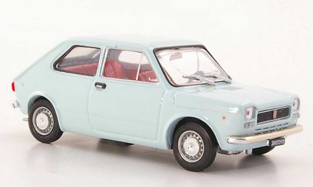 Fiat 127 1/43 Brumm blauw 1971 modelauto