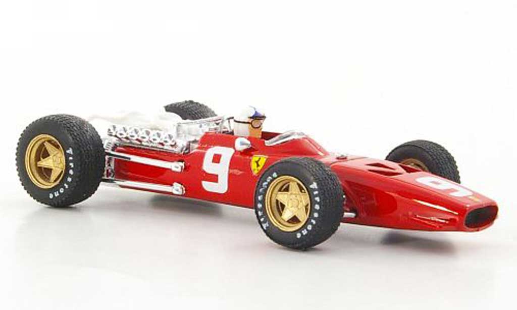 Ferrari 312 F1 1/43 Brumm F1 No.9 C.Amon GNiederlande 1968 modelauto