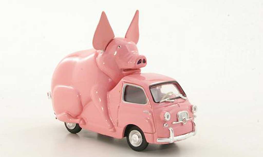 Fiat 600 1/43 Brumm D Multipla Schwein Spardose modelauto