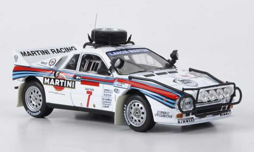 Lancia 037 1/43 HPI Rally No.7 Martini Alen/Kivimaki Safari Rally 1984 modelauto