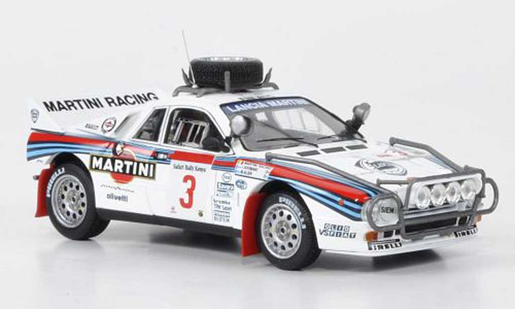 Lancia 037 1/43 HPI Rally No.3 Martini Alen/Kivimaki Safari Rally 1986 modelauto