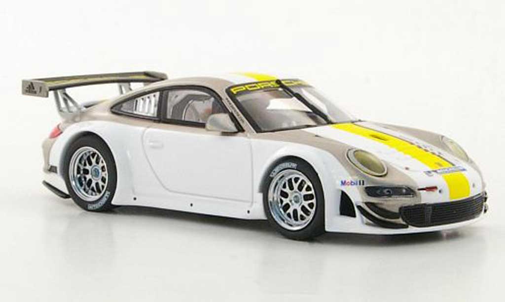 Porsche 997 GT3 RSR 1/43 Minichamps GT3 RSR wit modelauto