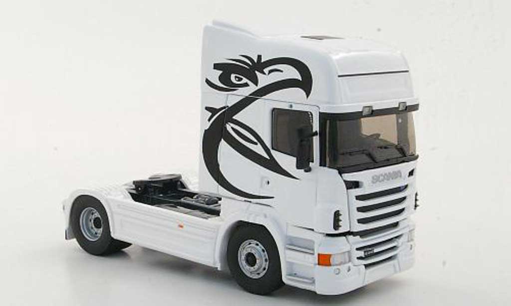 Scania Serie R 1/43 Eligor R440 Topline wit modelauto