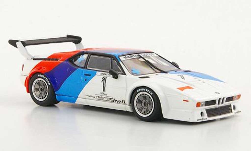 Bmw M1 1979 1/43 Minichamps 1979 Procar No.1 M.Andretti modelauto