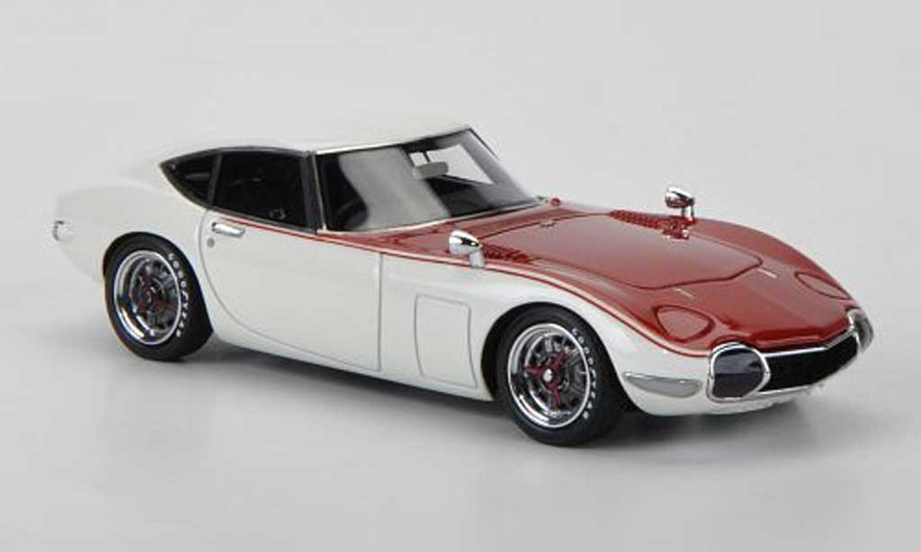 Toyota 2000 GT 1968 1/43 HPI 1968 Testfahrzeug SCCA modelauto