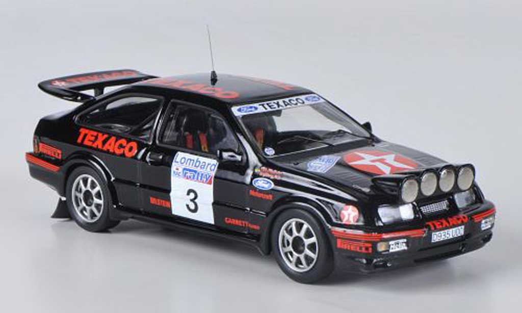 Ford Sierra Cosworth RS 1/43 Trofeu Cosworth RS No.3 Texaco S.Blomquist / B.Berglund RAC Rally modelauto