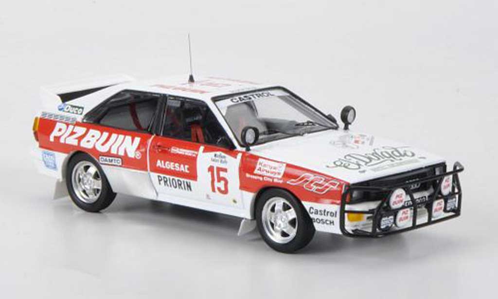 Audi Quattro 1/43 Trofeu No.15 Piz Buin F.Wurz / C.Brandstetter Safari Rally 1984 modelauto