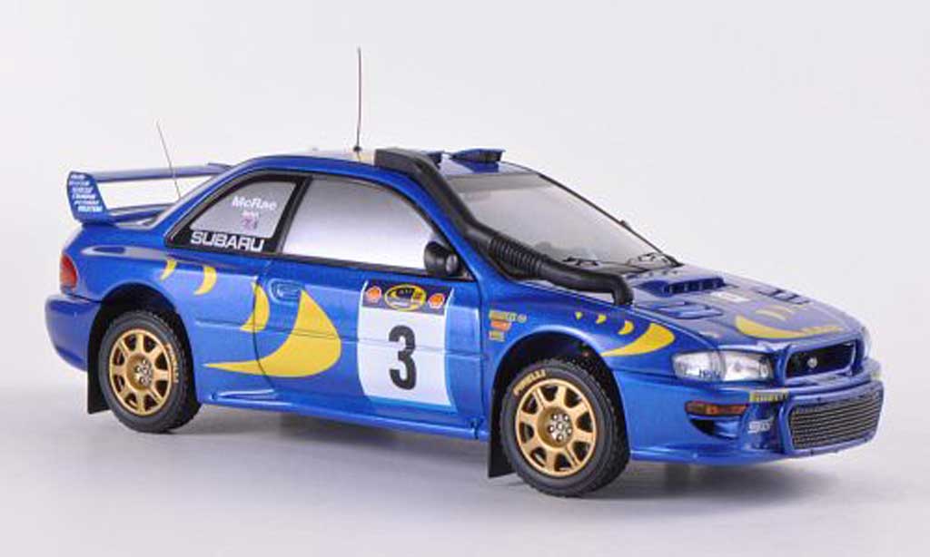 Subaru Impreza WRC 1/43 HPI WRC 97 No.3 C.McRae / N.Grijst Safari Rally 1997 modelauto