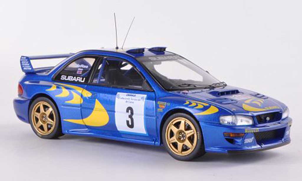 Subaru Impreza WRC 1/43 HPI WRC 97 No.3 C.McRae / N.Grijst Tour de Corse 1997 modelauto