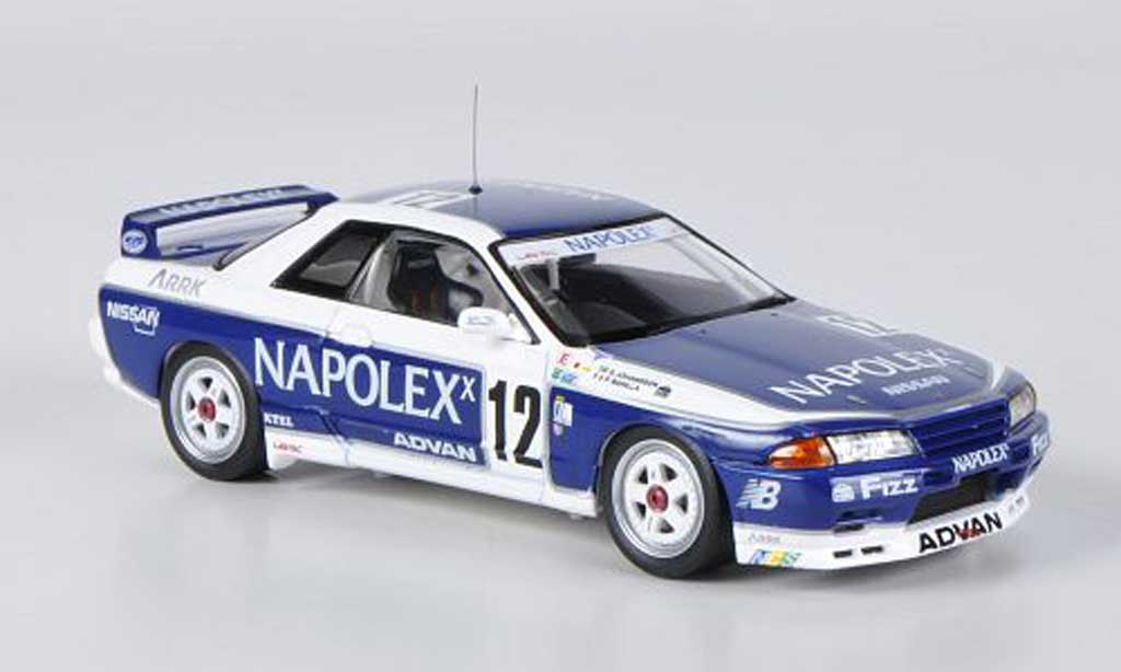 Nissan Skyline R32 1/43 HPI R32 GT-R No.12 Napolex S.Johansson / P.Barilla JTC 1991 modelauto