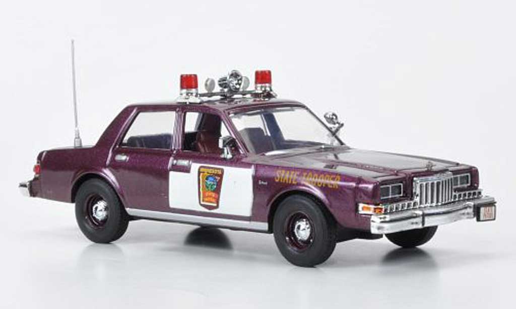 Dodge Diplomat 1/43 First Response Minnesota State Patrol 1985 modelauto
