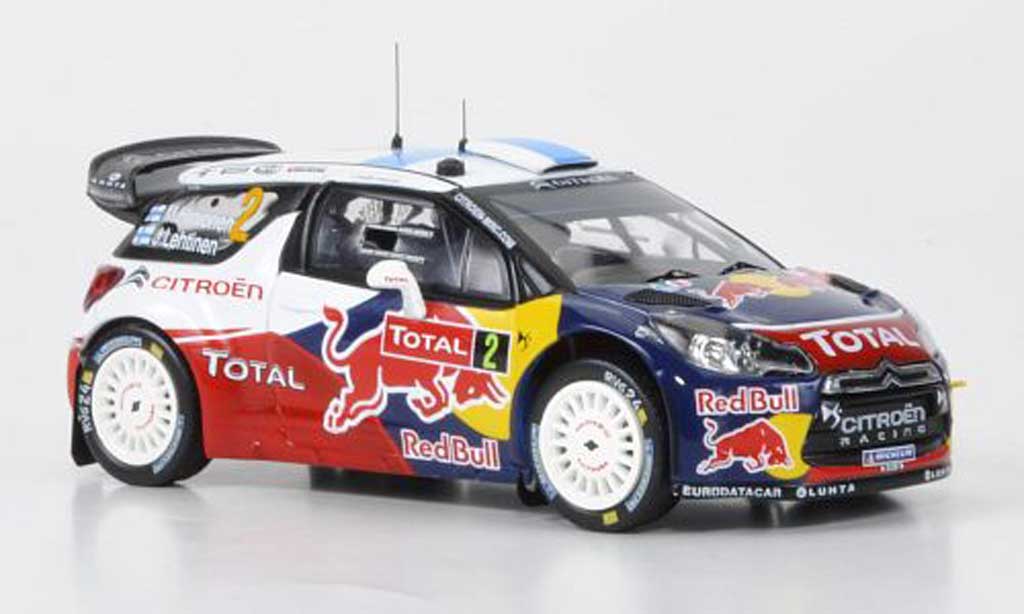 DS Automobiles DS3 WRC 2012 1/43 IXO WRC 2012 WRC No.2 Red Bull Hirvonen/Lehtinen Rally Monte Carlo 2012 modelauto