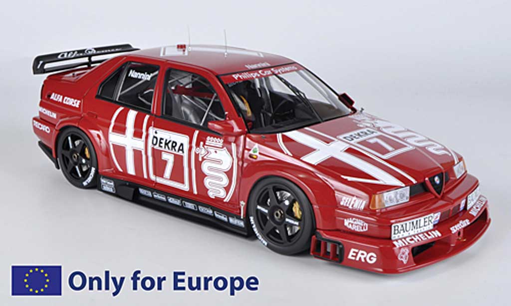 Alfa Romeo 155 1/18 HPI V6 TI No.7 Alfa Corse A.Nannini DTM 1993 modelauto