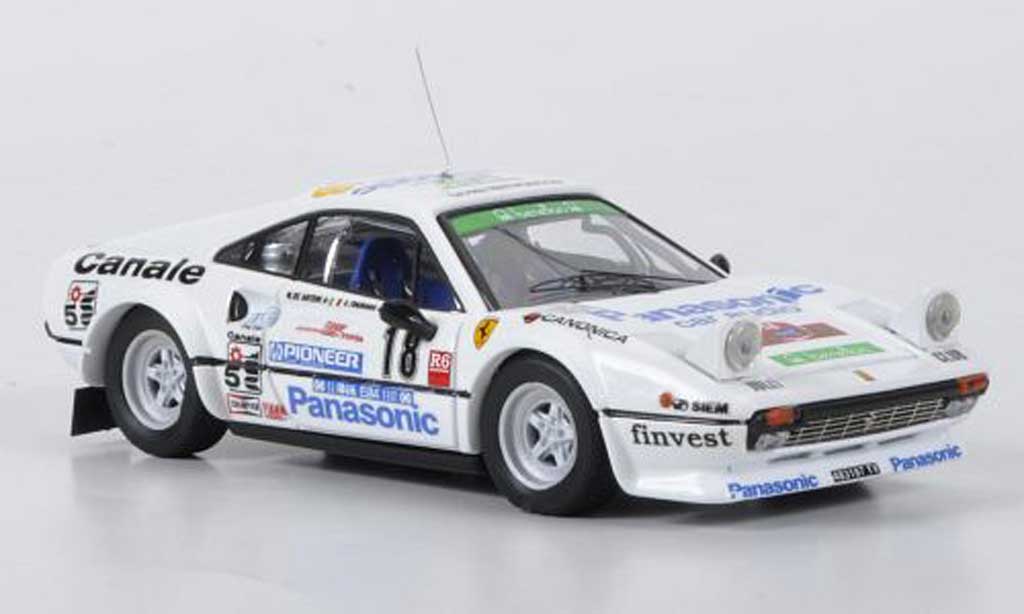 Ferrari 308 GTB 1/43 Best GTB Gr.4 No.18 A.Tognana / M.de Antoni Rally Elba 1982 modelauto