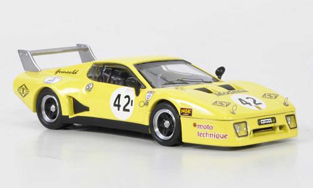 Ferrari 512 BB LM 1/43 Best BB LM No.42 Bond / Bell / Grinoold Silverstone 1981 modelauto