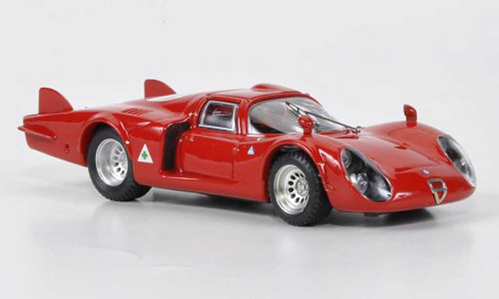 Alfa Romeo 33.2 1968 1/43 Best 1968 Coda Lunga Testfahrzeug modelauto