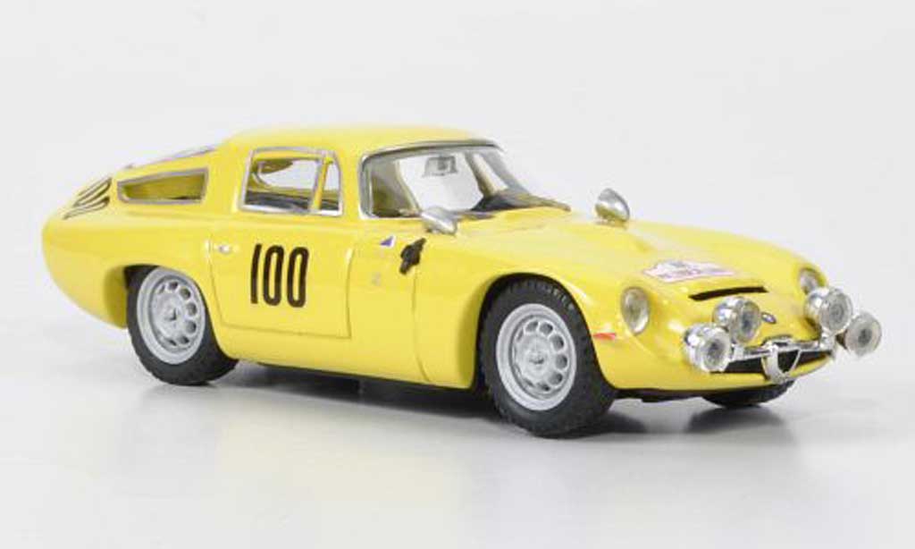 Alfa Romeo TZ1 1/43 Best No.100 Masoero / Maurin Tour de Corse 1963 modelauto