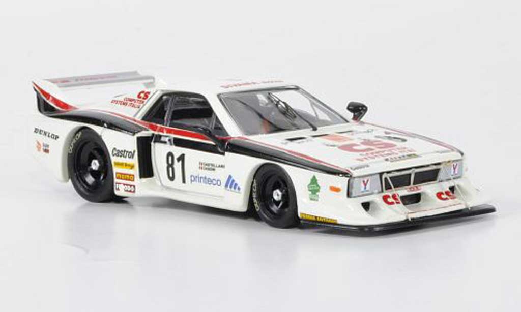 Lancia Beta Monte Carlo 1/43 Best Monte Carlo Turbo No.81 Vesuvio Racing Casoni / Castellano Monza 1982 modelauto