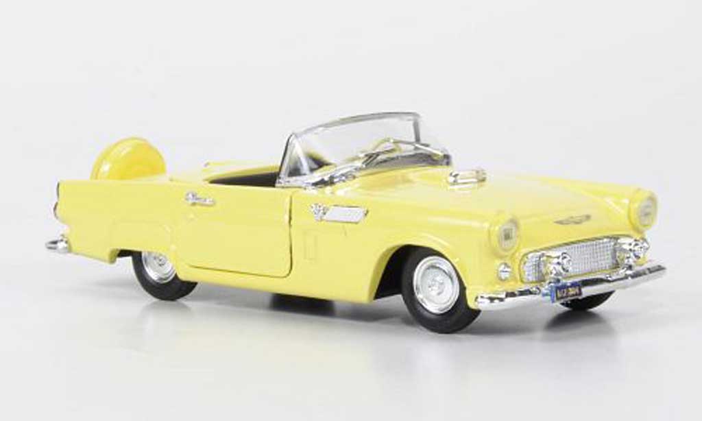 Ford Thunderbird 1/43 Rio geel modelauto