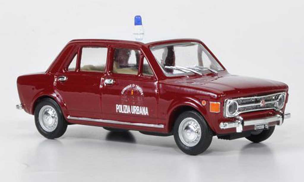 Fiat 128 1/43 Rio Polizia Urbana - Comune di Trieste Politie modelauto