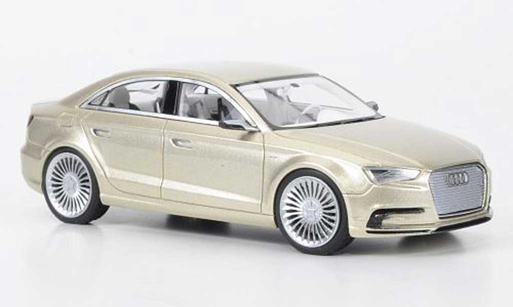 Audi A3 1/43 Look Smart Concept beige Shanghai Motorshow 2011 modelauto