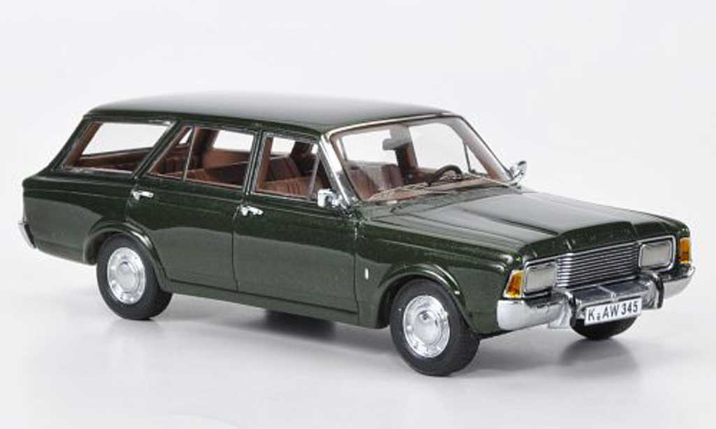 Ford Taunus 1/43 Neo (P7b) Turnier grun modelauto