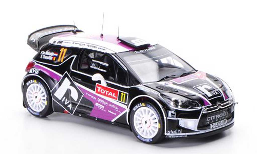 DS Automobiles DS3 WRC 2012 1/43 IXO WRC 2012 WRC No.11 P.Merksteijn / E.Chevalier Rally Monte Carlo 2012 modelauto