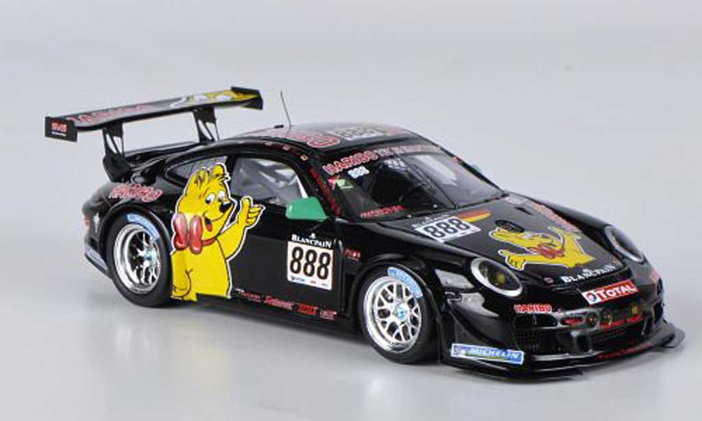 Porsche 997 GT3 1/43 Spark GT3 R 2011 No.888 Team Manthey R.Westbrook / C.Menzel / M.Stursberg / H.G.Riegel 24h Spa modelauto