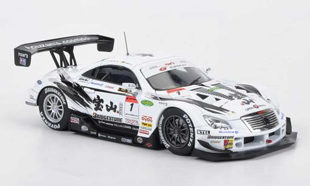 Lexus SC 430 1/43 Ebbro 430 SGT 500 No.1 Houzan 2007 modelauto