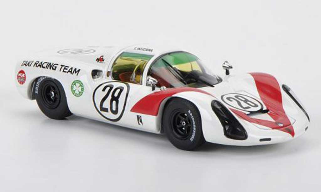 Porsche 910 1968 1/43 Ebbro 1968 No.28 Taki Racing Team T.Ikuzawa GP Japan modelauto