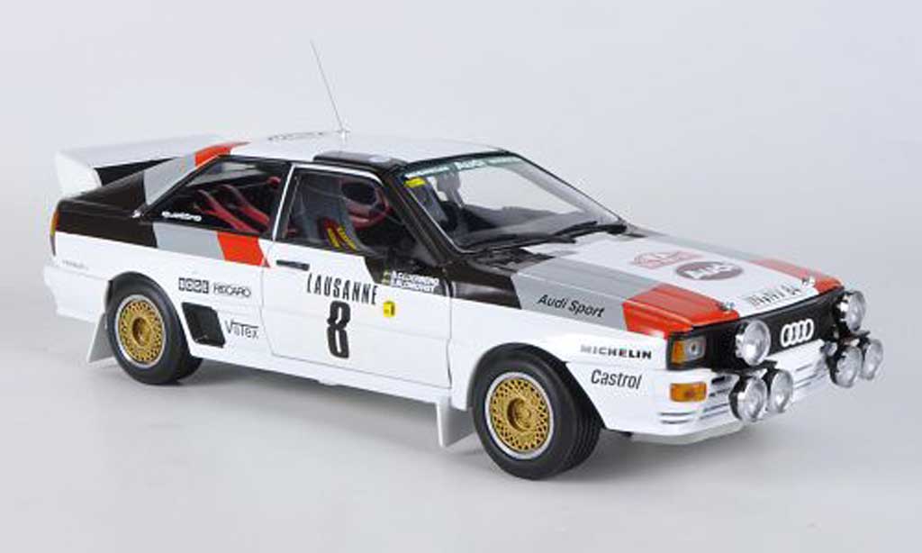 Audi Quattro 1/18 Sun Star A1 No.8 Rally Monte Carlo 1983 S.Blomqvist/B.Cederberg modelauto