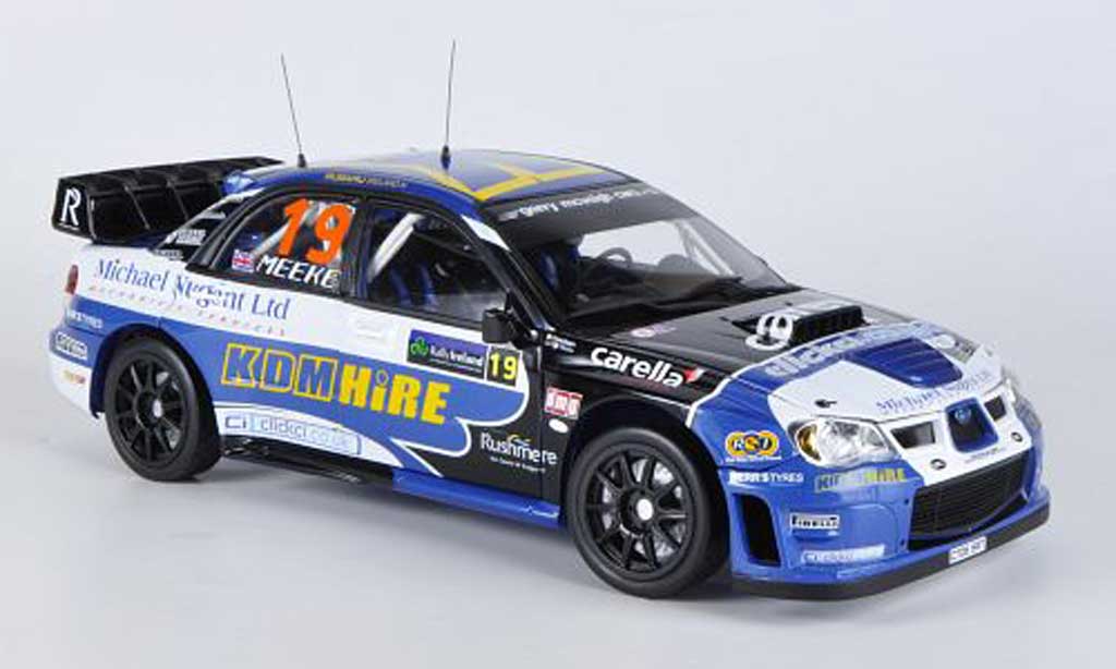 Subaru Impreza WRC 1/18 Sun Star WRC 06 No.19 Rally Ireland 2007 K.Meeke/P.Nagle modelauto