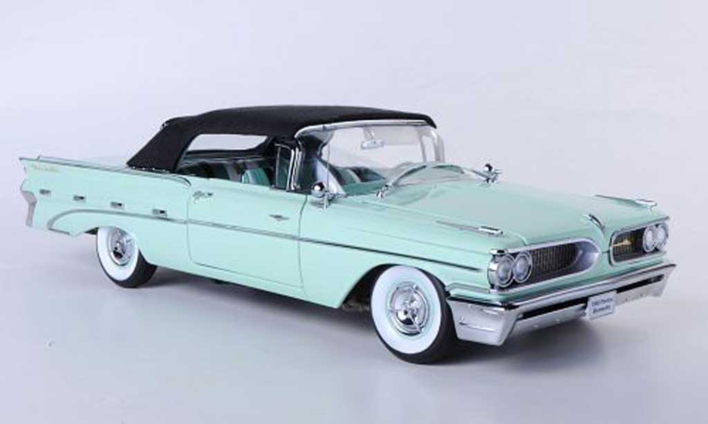 Pontiac Bonneville 1/18 Sun Star Cabriolet grun/zwart 1959 modelauto