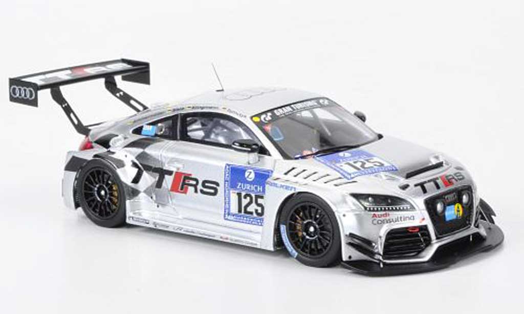 Audi TT 1/43 Spark No.125 24h Nurburgring 2011 modelauto