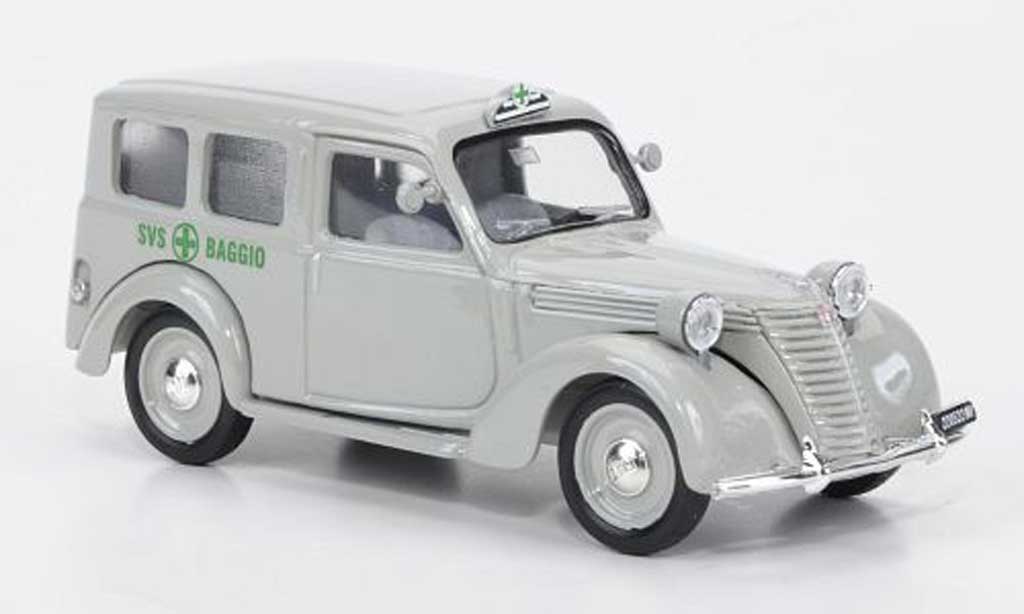 Fiat 1100 1/43 Brumm grunes Kreuz SVS Baggio 1948-1950 modelauto