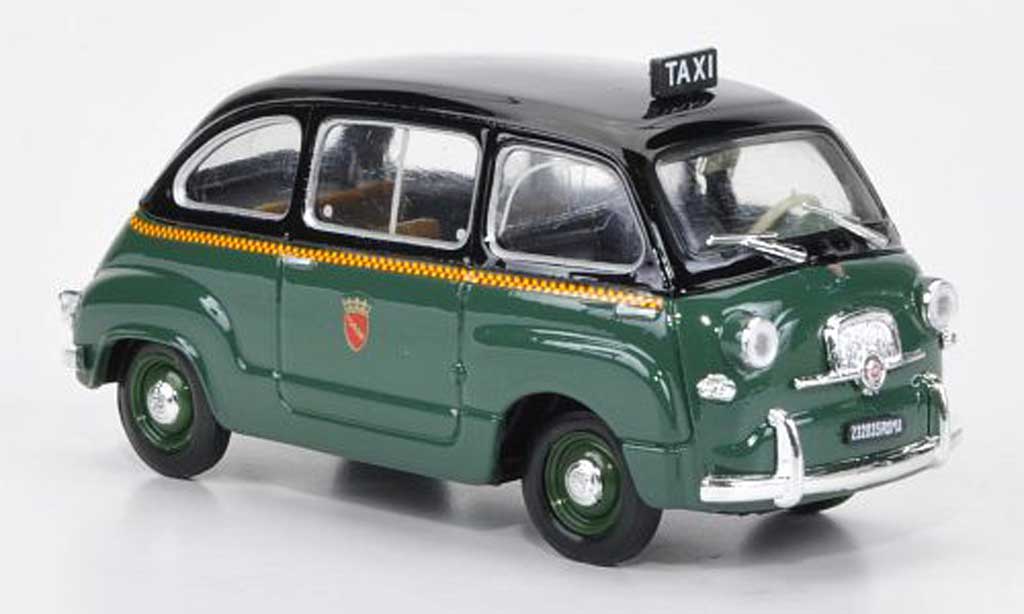 Fiat 600 1/43 Brumm Multipla Taxi Rom 1956 modelauto